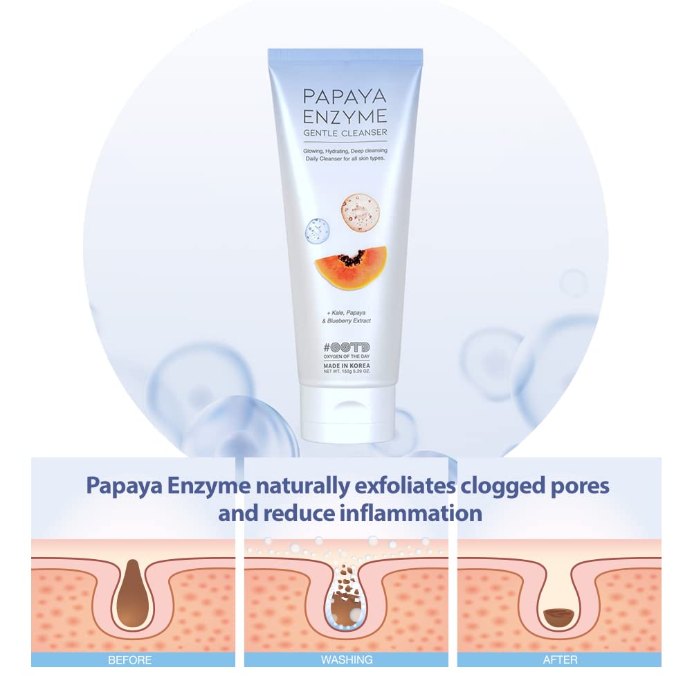 OOTD Papaya Enzyme Gentle Cleanser (150g)